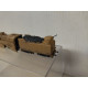LOCOMOTORA + TENDER MARRON MILITAR N-ESCALA/1:160 TRANSKIT ESTATICO