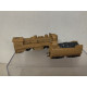 LOCOMOTORA + TENDER MARRON MILITAR N-ESCALA/1:160 TRANSKIT ESTATICO