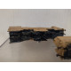 LOCOMOTORA + TENDER MARRON MILITAR N-ESCALA/1:160 TRANSKIT ESTATICO