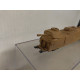 VAGON MILITAR TRANSKIT ARTESANAL 1:87 H0 NO BOX/SUCIO