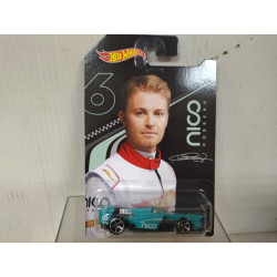 SERIE FORMULA F1 NICO ROSBERG 2/3 WINNING FORMULA 1:64 HOT WHEELS
