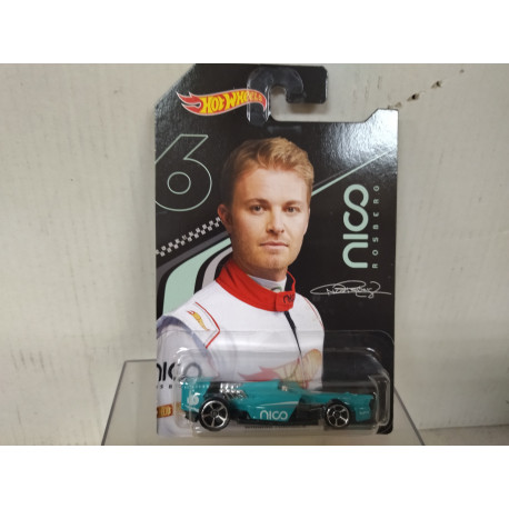 SERIE FORMULA F1 NICO ROSBERG 2/3 WINNING FORMULA 1:64 HOT WHEELS