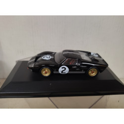 FORD GT40 1966 MK.II WIN 24 H LE MANS 1:43 DelPRADO BOX NO ORIGINAL