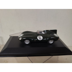JAGUAR D-TYPE 1955 24 H LE MANS HAWTHORN-BUEB 1:43 ALTAYA IXO BOX NO ORIGINAL