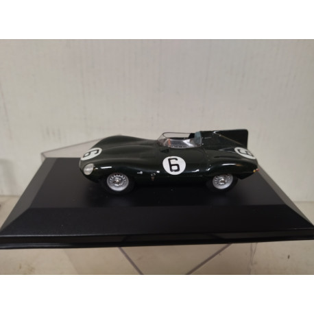 JAGUAR D-TYPE 1955 24 H LE MANS HAWTHORN-BUEB 1:43 ALTAYA IXO BOX NO ORIGINAL