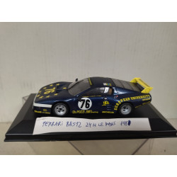 FERRARI BB512 LM 1981 24 H LE MANS 1:43 SALVAT IXO BOX NO ORIGINAL