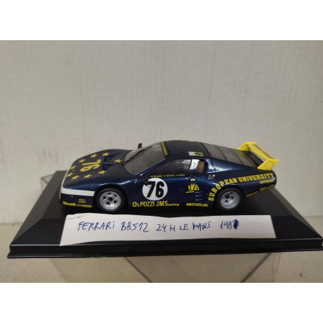 FERRARI BB512 LM 1981 24 H LE MANS 1:43 SALVAT IXO BOX NO ORIGINAL