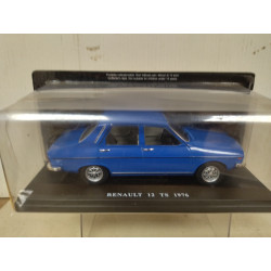 RENAULT 12 1976 TS BLUE 1:24 SALVAT IXO