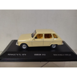 RENAULT 6 TL 1974 BEIGE 1:43 ODEON