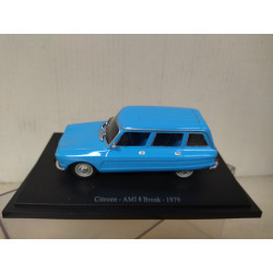 CITROEN AMI 8 BREAK 1979 BLUE PASSION CITROEN 1:43 UH HACHETTE