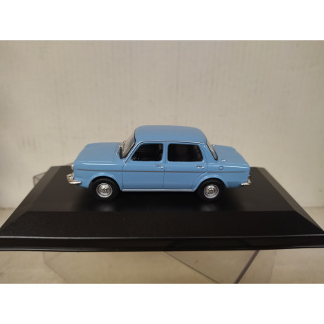 SIMCA 1000 BLUE 1:43 DeAGOSTINI IXO BOX NO ORIGINAL