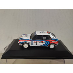 LANCIA DELTA 1990 INTEGRALE RALLY MONTE CARLO AURIOL 1:43 ALTAYA IXO BOX NO ORIGINAL