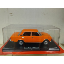 LADA 1500/VAZ-2103 ZHIGULI ORANGE 1:24 HACHETTE IXO