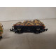 LOCOMOTORA + TENDER TREN BLINDADO (2) N-ESCALA/1:160 TRANSKIT ESTATICO