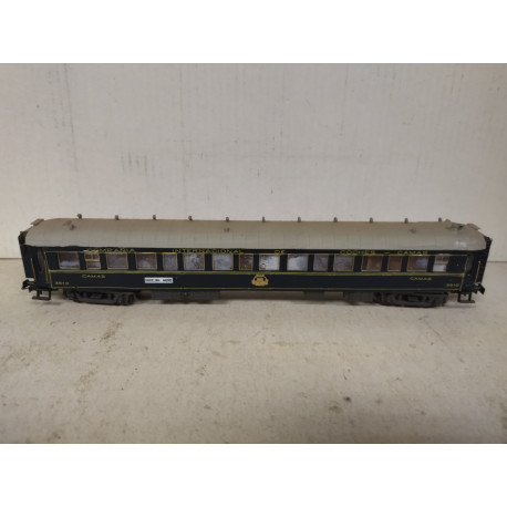 VAGON COCHE CAMA 3510 DESGUACE/REPINTADO 1:87 H0 RIVAROSSI BOX/SUCIO