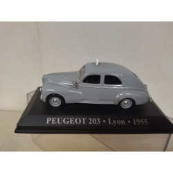 PEUGEOT 203 1955 TAXI LYON 1:43 ALTAYA IXO