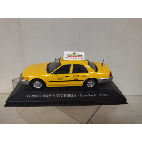 FORD CROWN VICTORIA 1998 TAXI NEW YORK USA 1:43 ALTAYA IXO