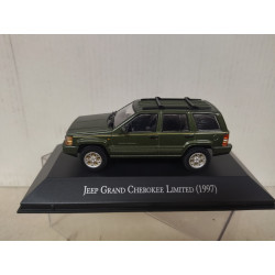 JEEP GRAND CHEROKEE 1997 LIMITED GREEN ARGENTINA 1:43 SALVAT IXO HARD BOX