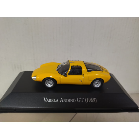 VARELA ANDINO GT 1969 AMARILLO ARGENTINA 1:43 SALVAT IXO HARD BOX