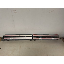 VAGON X 2 RENFE CIVIA DESGUACE/REPINTADO 1:87 H0 ELECTROTREN BOX/SUCIO
