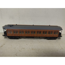 VAGON PASAJEROS 5004 DESGUACE/REPINTADO 1:87 H0 BOX/SUCIO