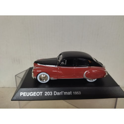 PEUGEOT 203 1953 DARL´MAT LES PEUGEOT 1:43 NOREV HACHETTE