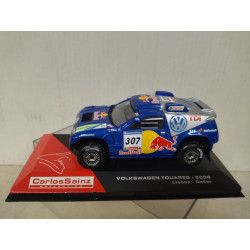 VOLKSWAGEN TOUAREG 2006 RALLY LISBOA DAKAR SAINZ 1:43 ALTAYA IXO