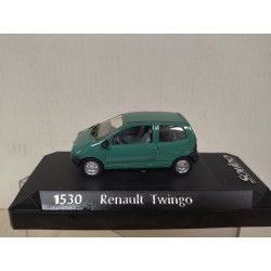 RENAULT TWINGO 1993 GREEN 1:43 SOLIDO 1530 BOX