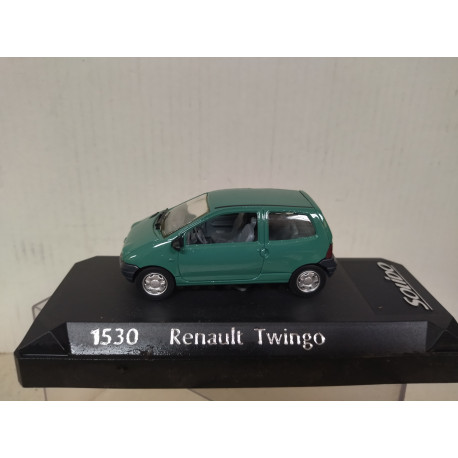 RENAULT TWINGO 1993 GREEN 1:43 SOLIDO 1530 BOX
