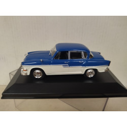 VEB SACHSENRING P240 1960 BLUE/WHITE 1:43 DeAGOSTINI IXO BOX NO ORIGINAL