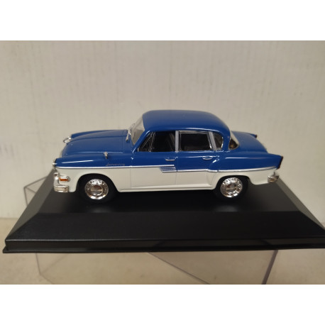 VEB SACHSENRING P240 1960 BLUE/WHITE 1:43 DeAGOSTINI IXO BOX NO ORIGINAL