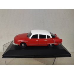 TATRA 603-1 1956 RED/WHITE 1:43 DeAGOSTINI IXO BOX NO ORIGINAL