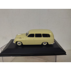 SKODA 1201 STW/KOMBI 1957 BEIGE 1:43 DeAGOSTINI IXO BOX NO ORIGINAL