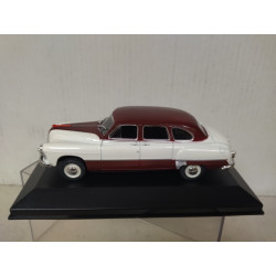 GAZ-12/ZIM-12 1952 WHITE/RED 1:43 DeAGOSTINI IXO BOX NO ORIGINAL