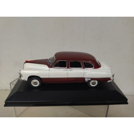 GAZ-12/ZIM-12 1952 WHITE/RED 1:43 DeAGOSTINI IXO BOX NO ORIGINAL