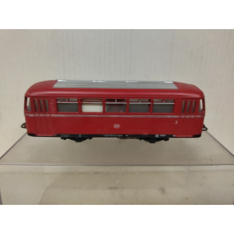 VAGON RAILBUS ROJO 1:87 H0 MARKLIN 4018 NO BOX/SUCIO/DESGUACE