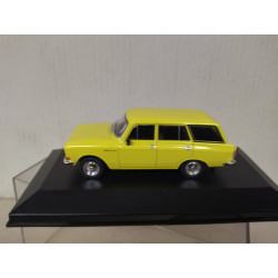AZLK MOSKVICH 2137 KOMBI 1976 YELLOW 1:43 DeAGOSTINI IXO BOX NO ORIGINAL