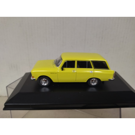 AZLK MOSKVICH 2137 KOMBI 1976 YELLOW 1:43 DeAGOSTINI IXO BOX NO ORIGINAL