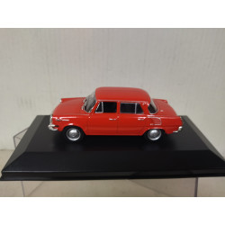 SKODA 1000 MB 1968 RED 1:43 DeAGOSTINI IXO BOX NO ORIGINAL