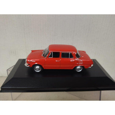 SKODA 1000 MB 1968 RED 1:43 DeAGOSTINI IXO BOX NO ORIGINAL