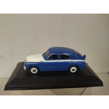 GAZ M-20 POBIEDA 1955 BLUE/WHITE 1:43 DeAGOSTINI IXO CAJA NO ORIGINAL