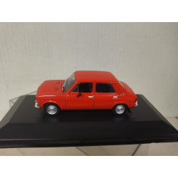 ZASTAVA 101/YUGO 101 1971 RED 1:43 DeAGOSTINI IXO BOX NO ORIGINAL