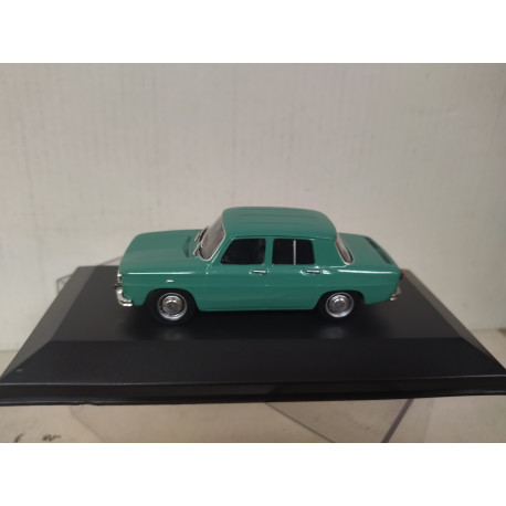 DACIA 1100 1968 GREEN (RENAULT 8) 1:43 DeAGOSTINI IXO BOX NO ORIGINAL