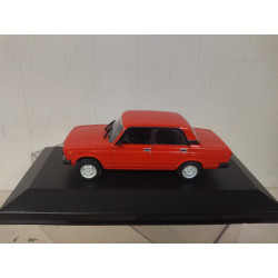 LADA 1300/VAZ-2105 1979 RED 1:43 DeAGOSTINI IXO BOX NO ORIGINAL