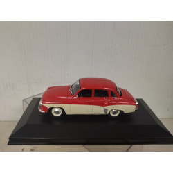 VEB WARTBURG 312 1965 RED/BEIGE 1:43 DeAGOSTINI IXO CAJA NO ORIGINAL