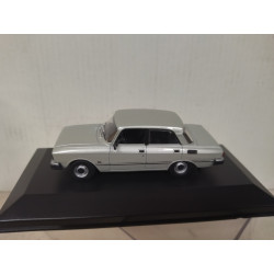 AZLK MOSKVICH 2140 SUPER LUX 1980 GREY 1:43 DeAGOSTINI IXO BOX NO ORIGINAL