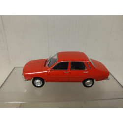 DACIA 1300 1970 RED (RENAULT 12) 1:43 DeAGOSTINI IXO NO BOX DEFECT/NO RETRO