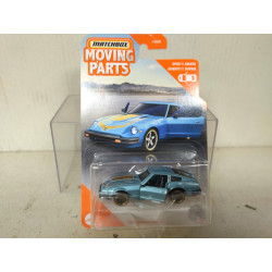 DATSUN 280 ZX 1982 BLUE MOVING PARTS 1:64 MATCHBOX