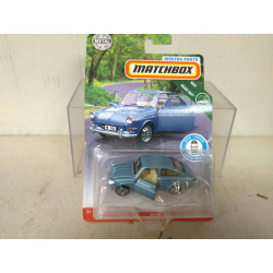 VOLKSWAGEN TYP 3 1966 FASTBACK BLUE MOVING PARTS 1:64 MATCHBOX