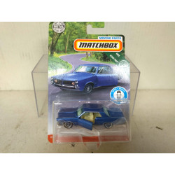 PONTIAC GRAND PRIX 1964 BLUE MOVING PARTS 1:64 MATCHBOX